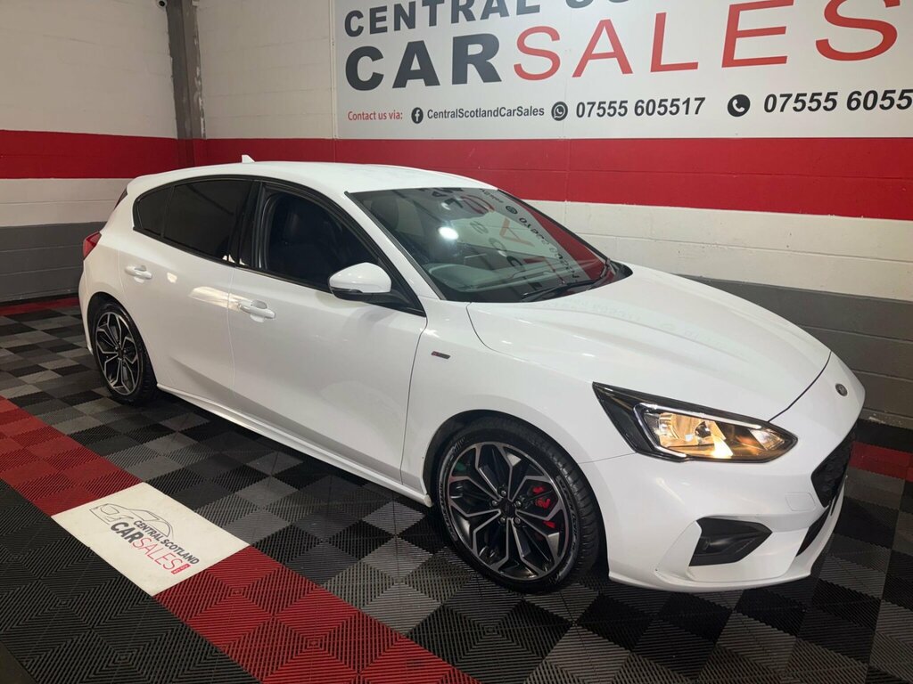 Ford Focus 1.0T Ecoboost St-line X Euro 6 Ss White