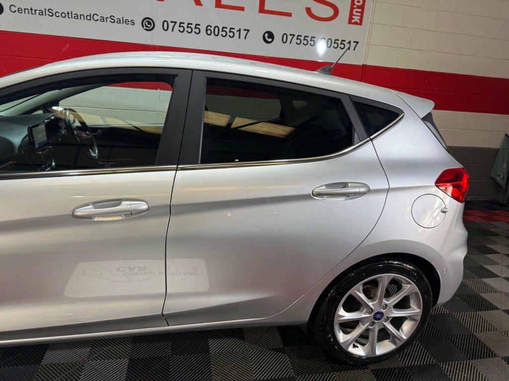 Ford Fiesta 1.0T Ecoboost Mhev Titanium X Euro 6 Ss EK70YKO Silver #4