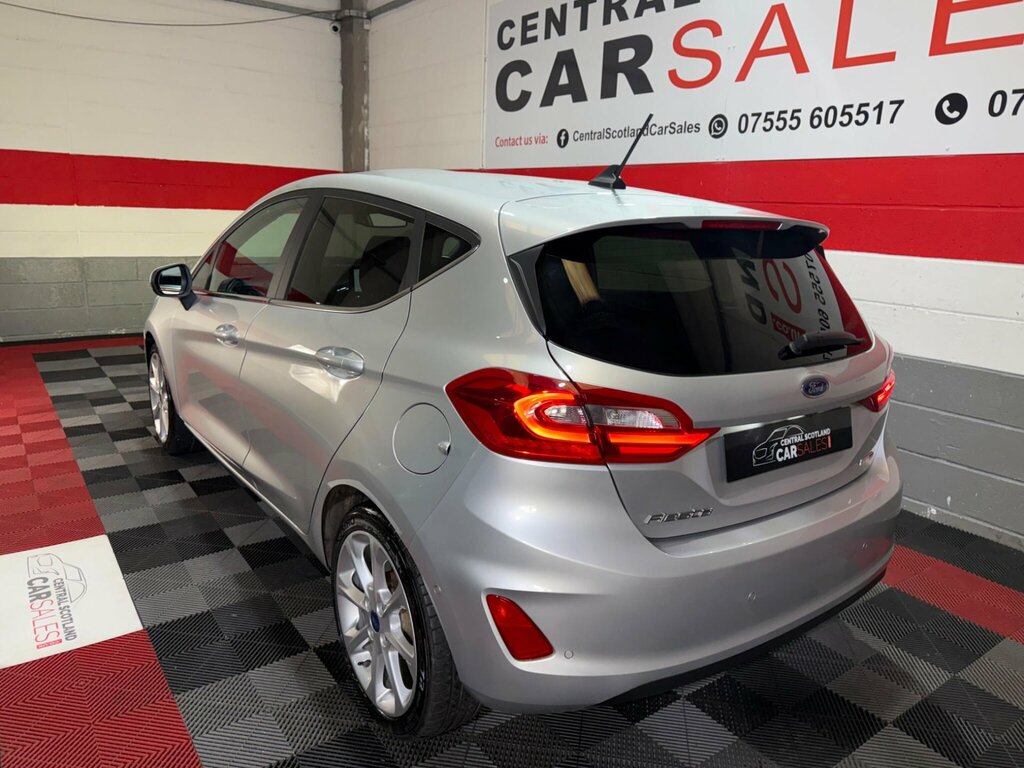 Ford Fiesta 1.0T Ecoboost Mhev Titanium X Euro 6 Ss EK70YKO Silver #3