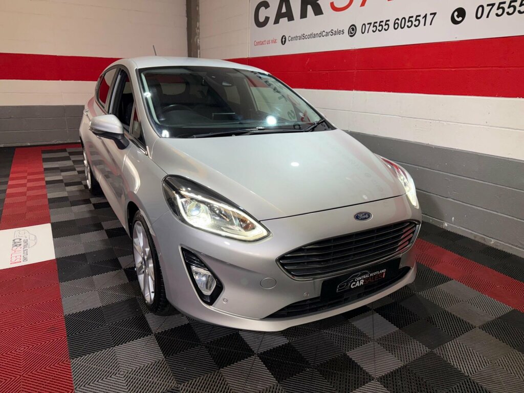 Ford Fiesta 1.0T Ecoboost Mhev Titanium X Euro 6 Ss EK70YKO Silver #5