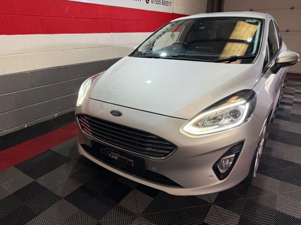 Ford Fiesta 1.0T Ecoboost Mhev Titanium X Euro 6 Ss EK70YKO Silver #6