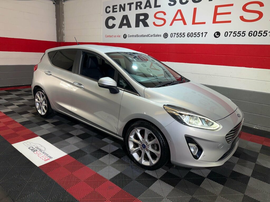 Ford Fiesta 1.0T Ecoboost Mhev Titanium X Euro 6 Ss Silver