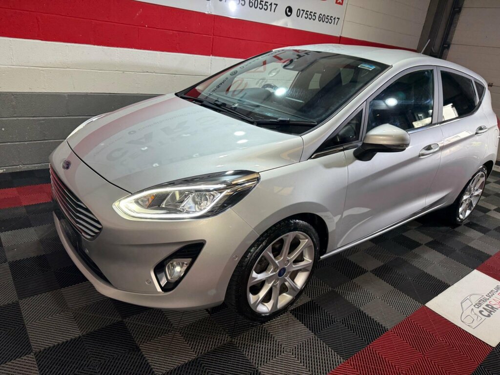 Ford Fiesta 1.0T Ecoboost Mhev Titanium X Euro 6 Ss EK70YKO Silver #2