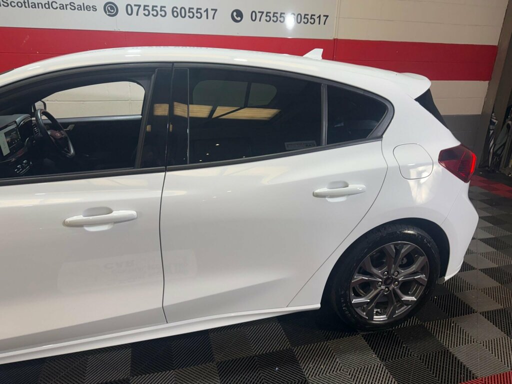 Ford Focus 1.0T Ecoboost St-line Euro 6 Ss SB72WCN White #5