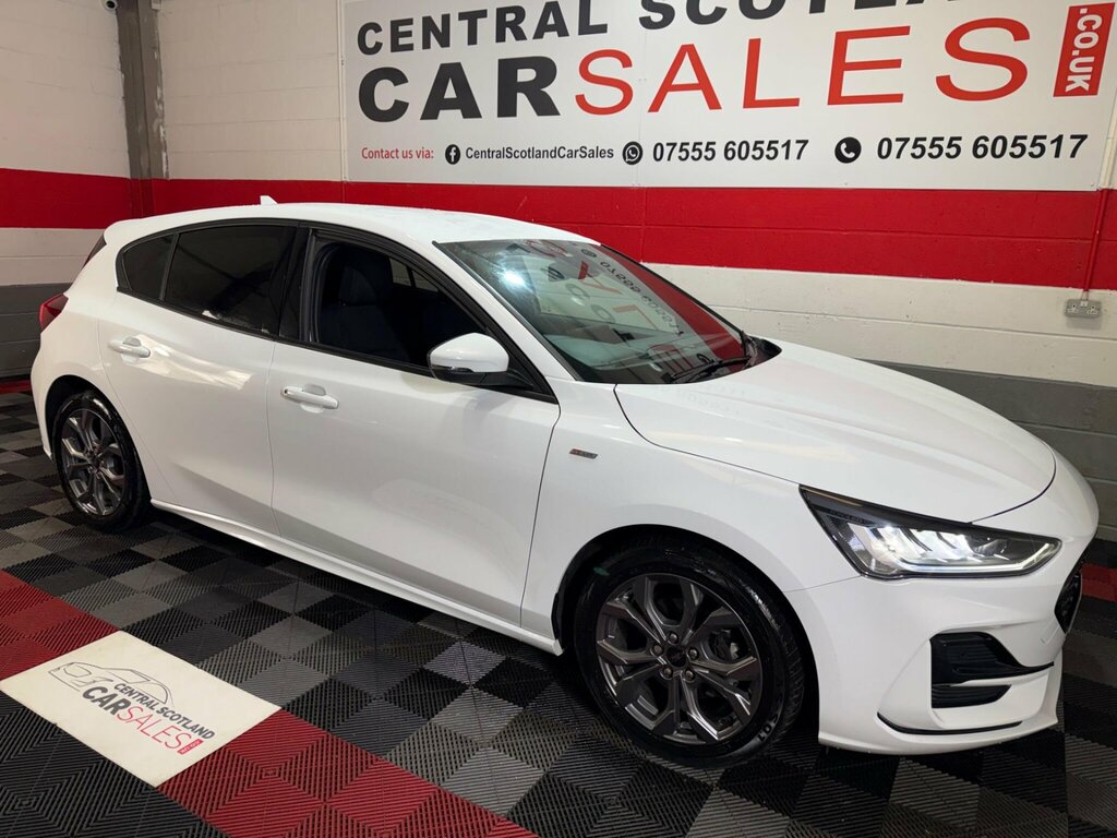 Ford Focus 1.0T Ecoboost St-line Euro 6 Ss White