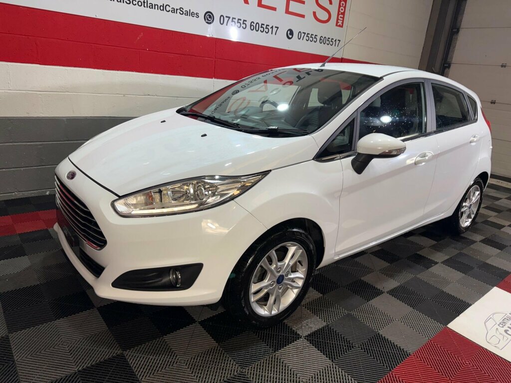 Ford Fiesta 1.25 Zetec Euro 6 VO17BYJ White #6