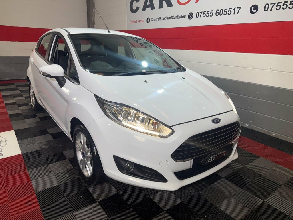 Ford Fiesta 1.25 Zetec Euro 6 NJ66XFY White #5