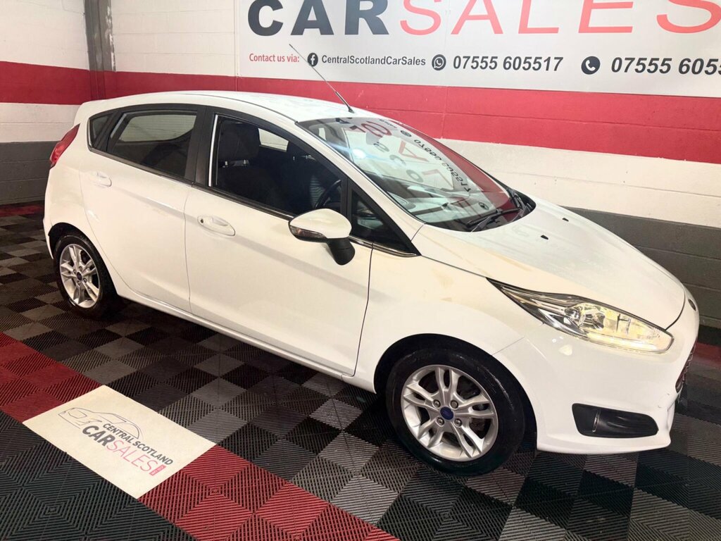 Ford Fiesta 1.25 Zetec Euro 6 White