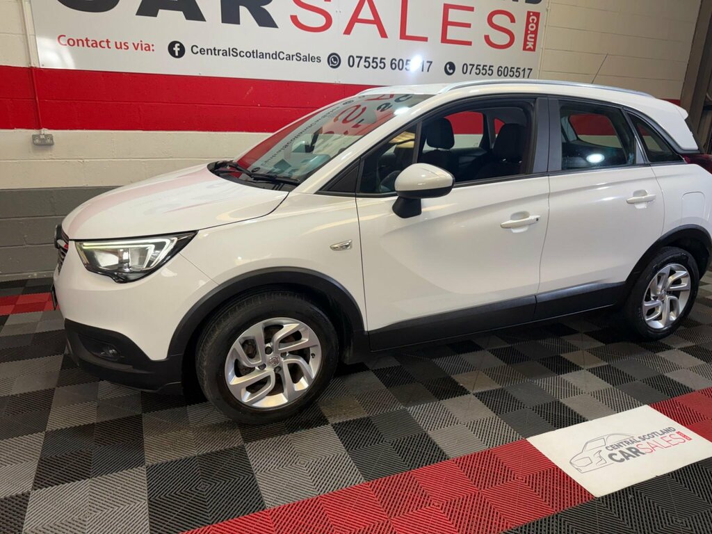Vauxhall Crossland X 1.2 Se Euro 6 SA68ZRG White #3