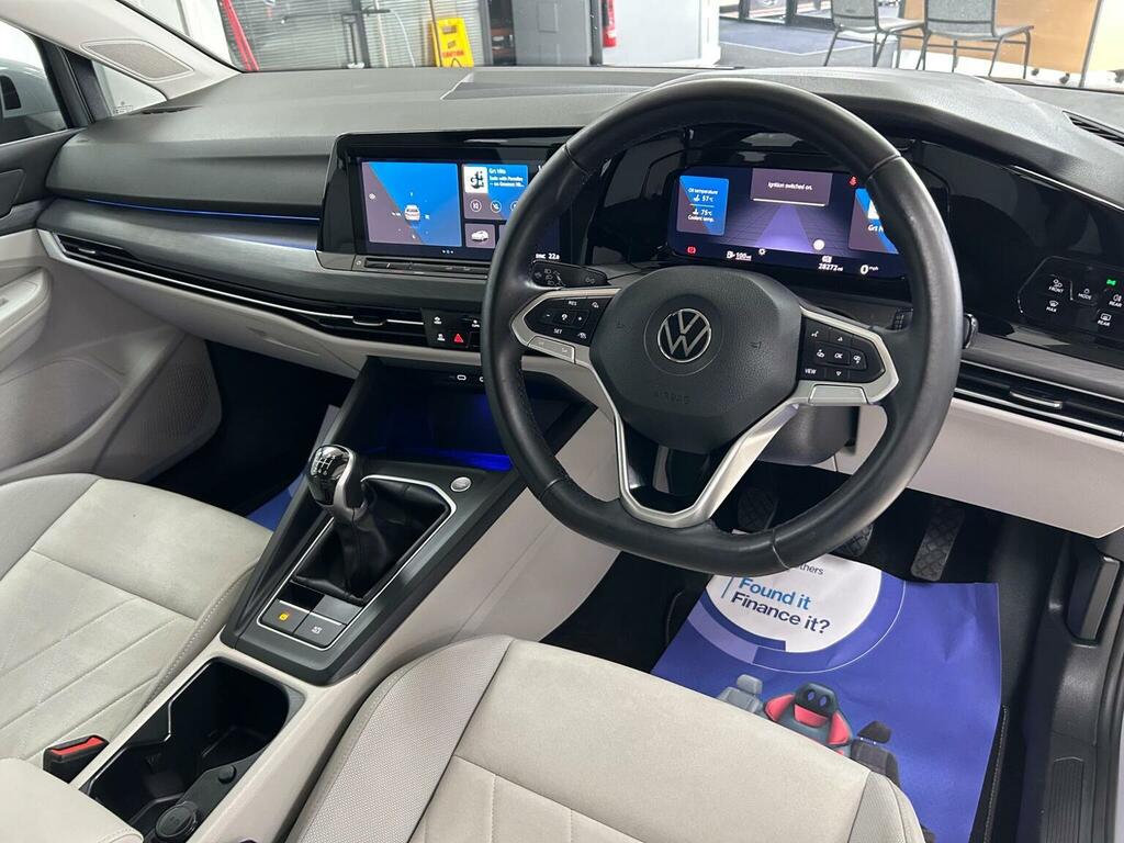 Volkswagen Golf 1.5 Tsi Style Euro 6 Ss YG22NWU Grey #4
