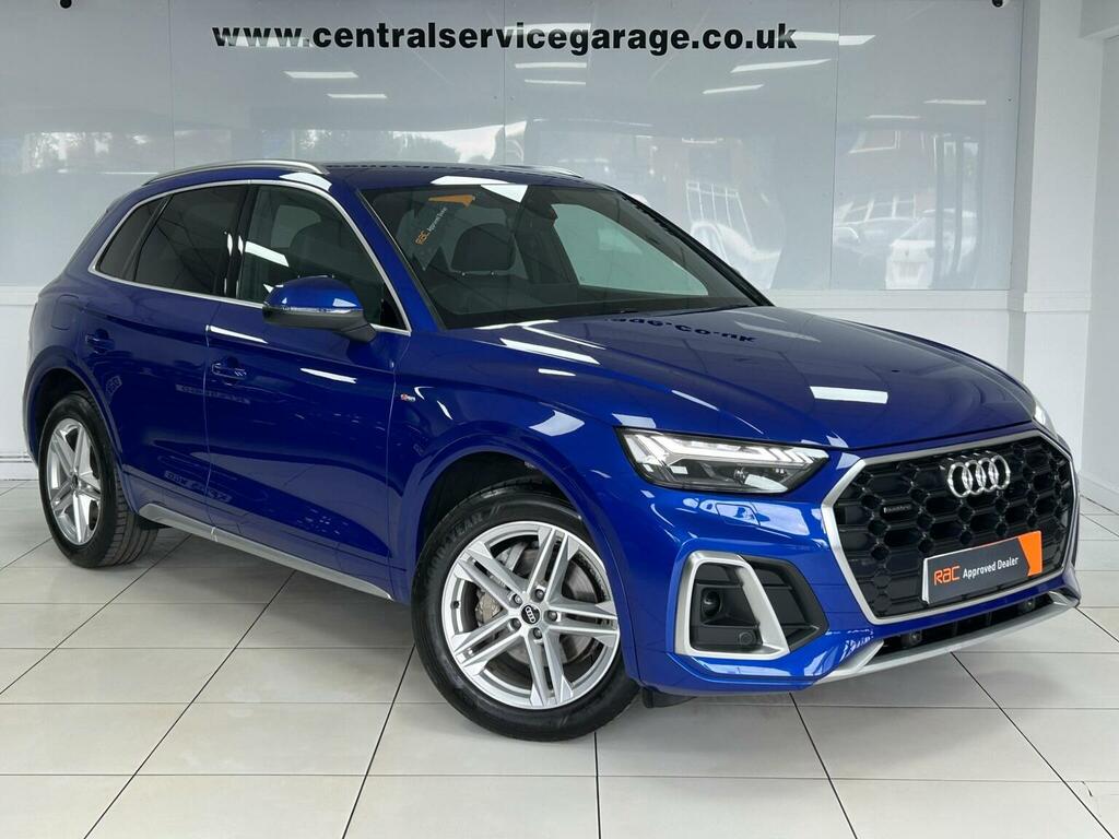Audi Q5 2.0 Tdi 40 S Line S Tronic Quattro Euro 6 Ss Blue
