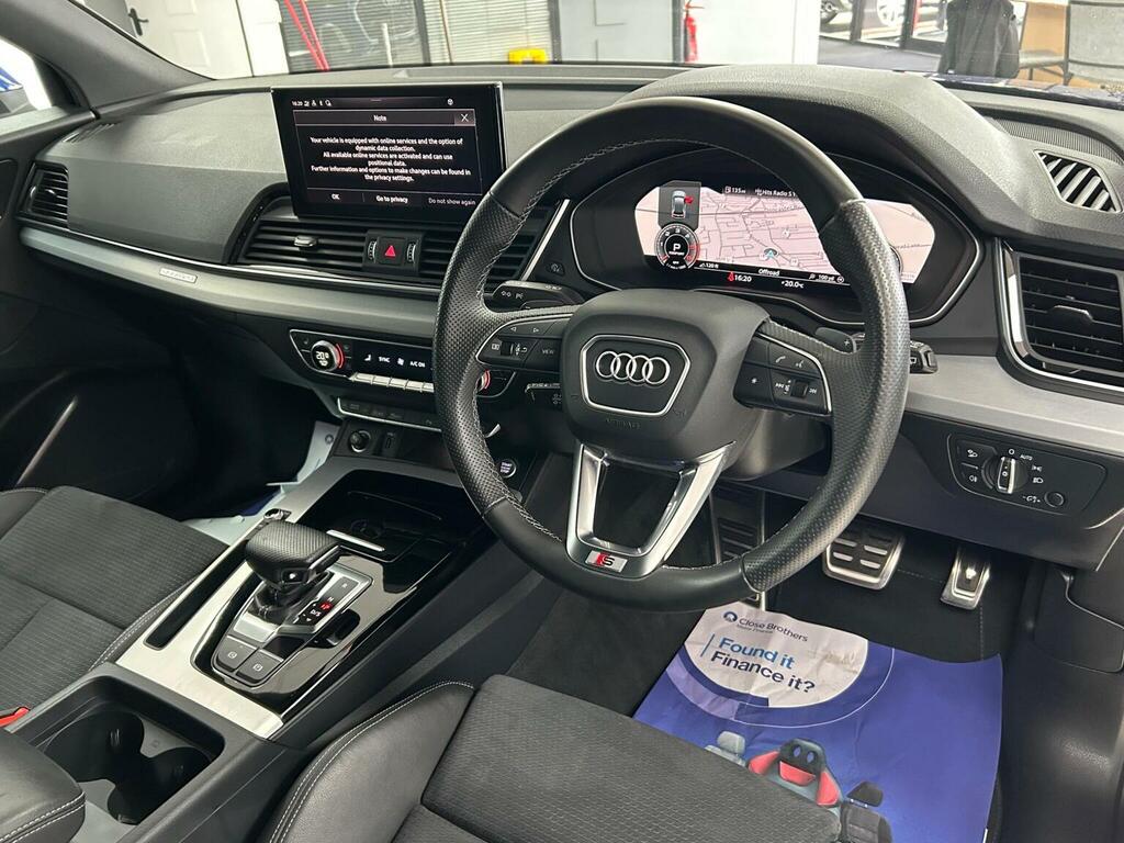 Audi Q5 2.0 Tdi 40 S Line S Tronic Quattro Euro 6 Ss HG72XHV Blue #4