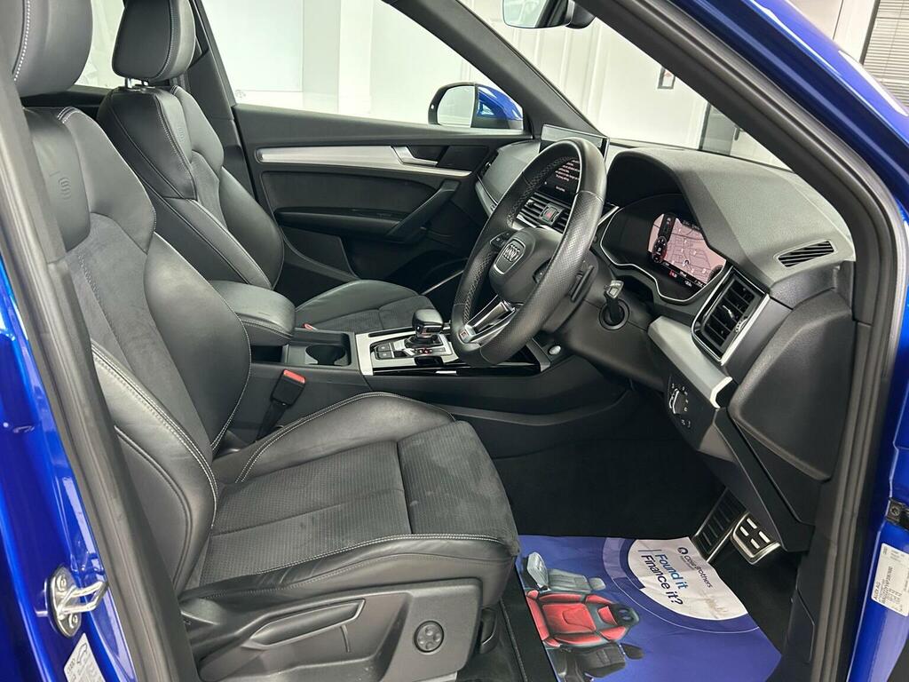 Audi Q5 2.0 Tdi 40 S Line S Tronic Quattro Euro 6 Ss HG72XHV Blue #5