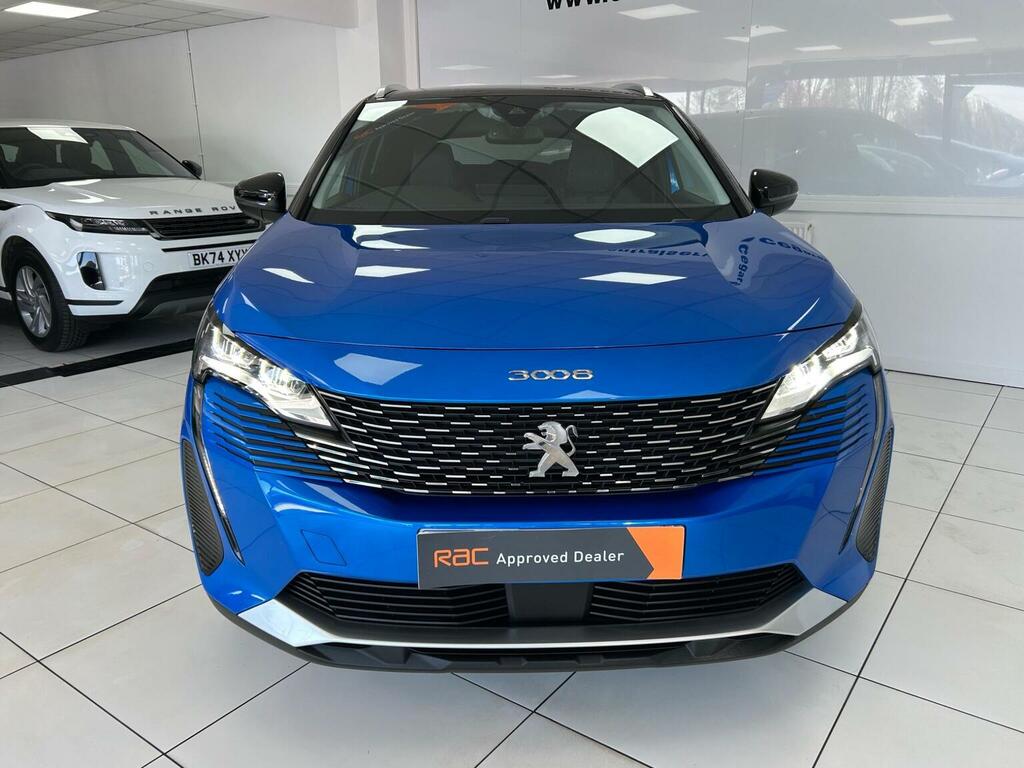 Peugeot 3008 1.2 Puretech Allure Premium Euro 6 Ss MK72WEA Blue #2