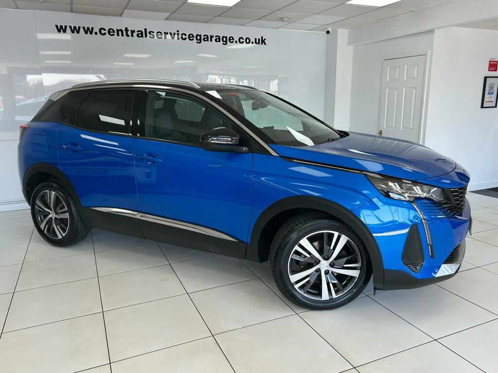 Peugeot 3008 1.2 Puretech Allure Premium Euro 6 Ss MK72WEA Blue #3