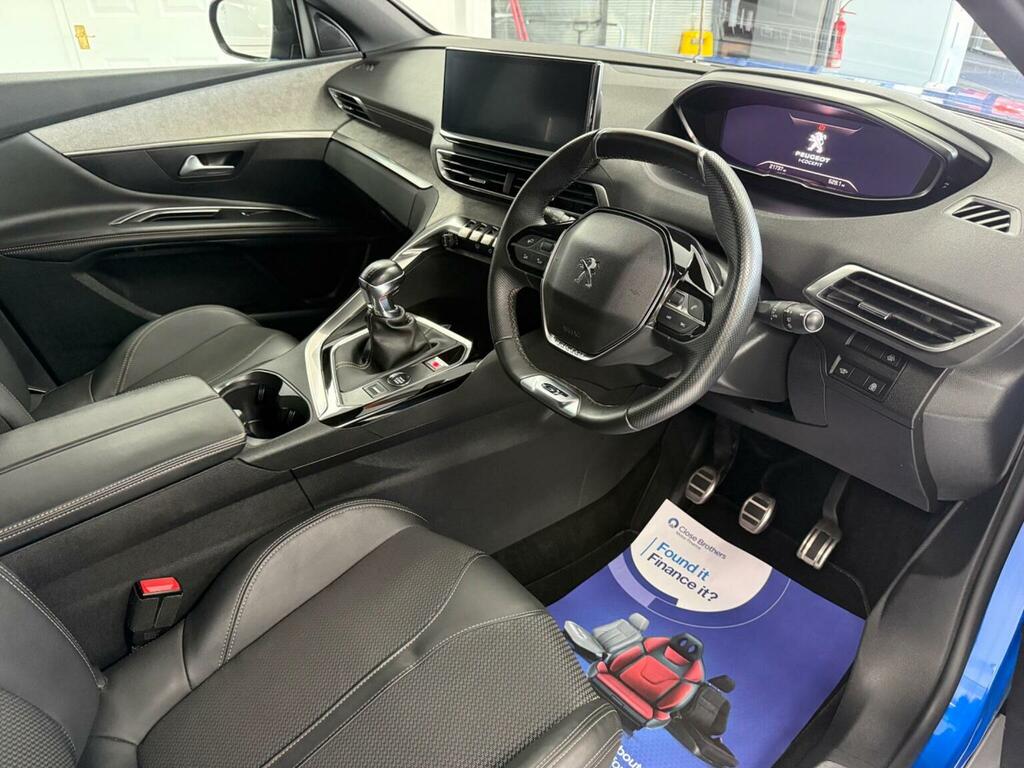 Peugeot 3008 1.2 Puretech Gt Line Euro 6 Ss MW72FOF Blue #6