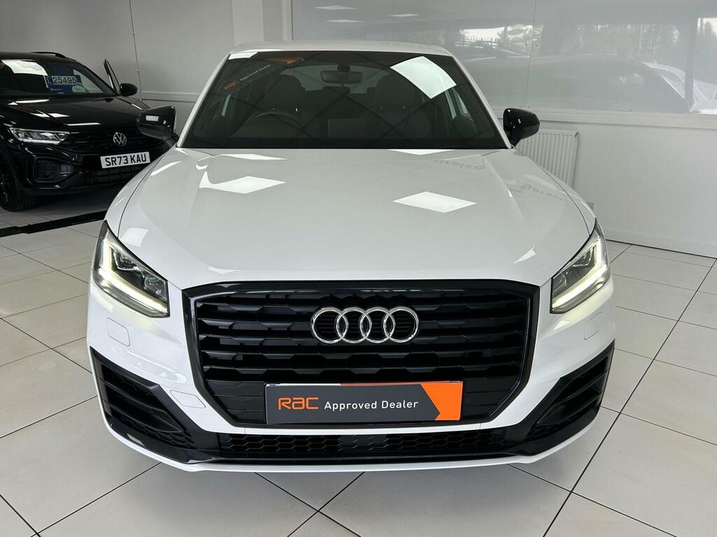 Audi Q2 1.6 Tdi 30 Black Edition Euro 6 Ss VE69BDY White #2