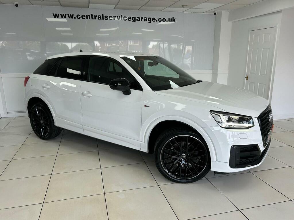 Audi Q2 1.6 Tdi 30 Black Edition Euro 6 Ss VE69BDY White #3
