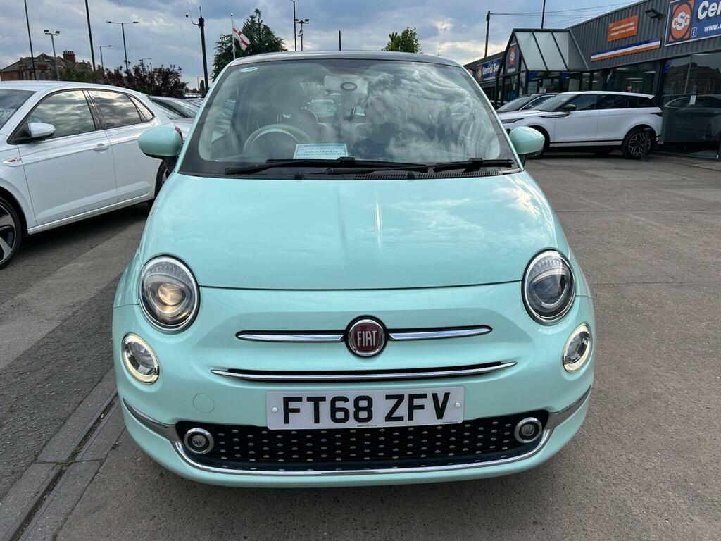 Fiat 500 1.2 Lounge Euro 6 Ss FT68ZFV Green #2