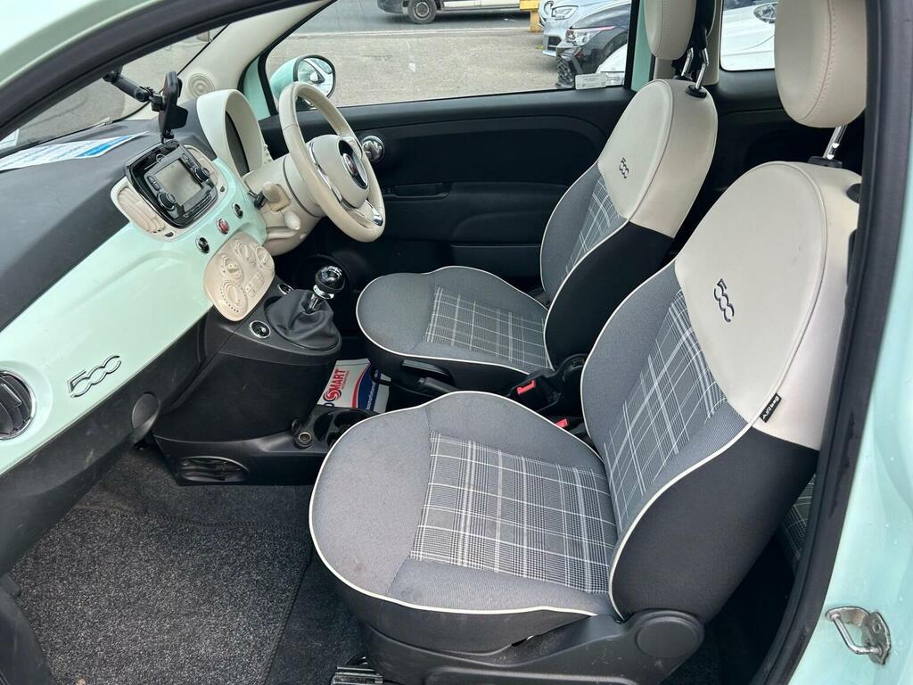 Fiat 500 1.2 Lounge Euro 6 Ss FT68ZFV Green #6