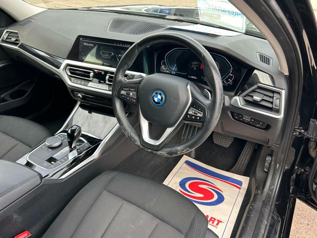 BMW 3 Series 2.0 330E 12Kwh Se Pro Touring Euro 6 Ss AF22VGC Black #4