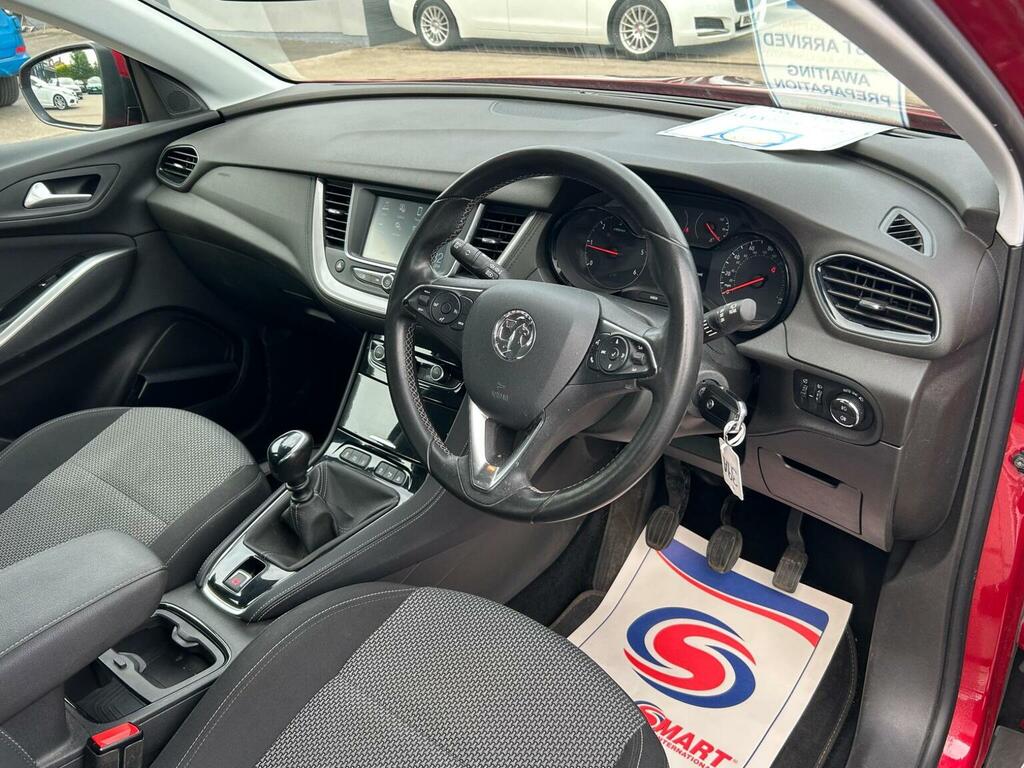 Vauxhall Grandland X 1.6 Turbo D Blueinjection Se Euro 6 Ss YM18XFE Red #4