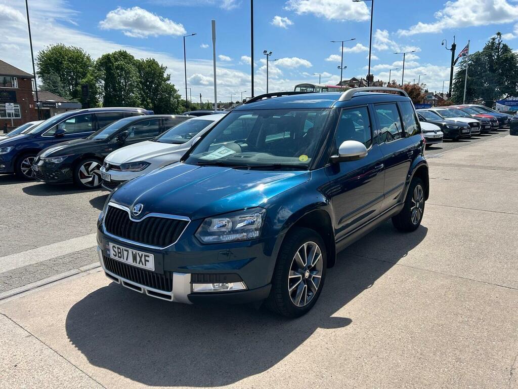 Skoda Yeti 2.0 Tdi Se Drive Outdoor Euro 6 Ss SB17WXF Blue #3