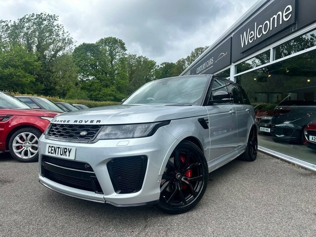 Land Rover Range Rover Sport Svr Silver