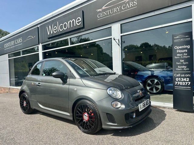 Abarth 595 Convertible RJ66AEC Grey #3