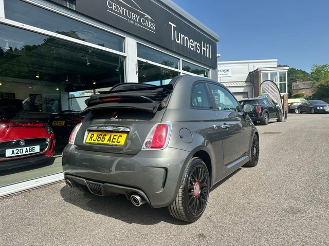 Abarth 595 Convertible RJ66AEC Grey #5