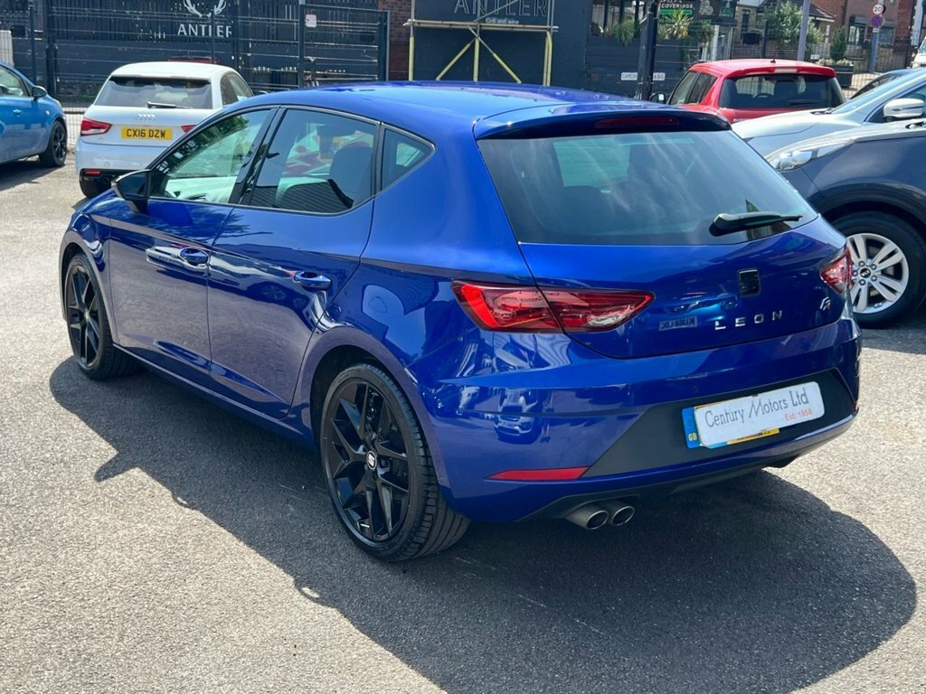Seat Leon 1.4L Fr Technology GV18HTG Blue #3