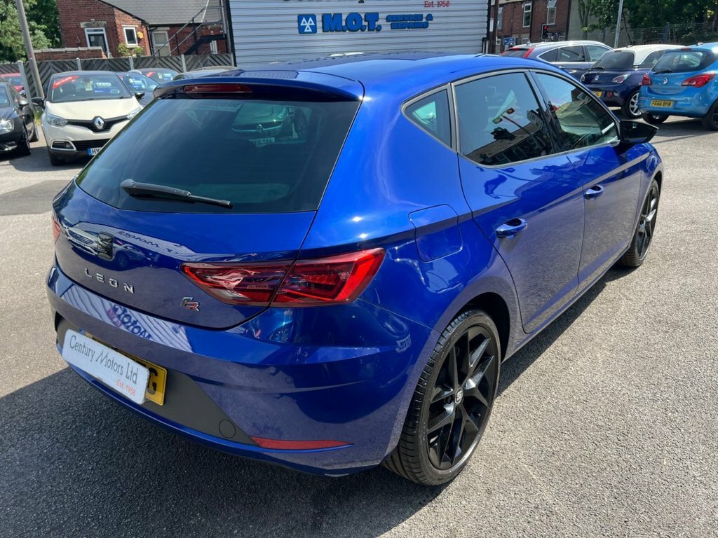 Seat Leon 1.4L Fr Technology GV18HTG Blue #5