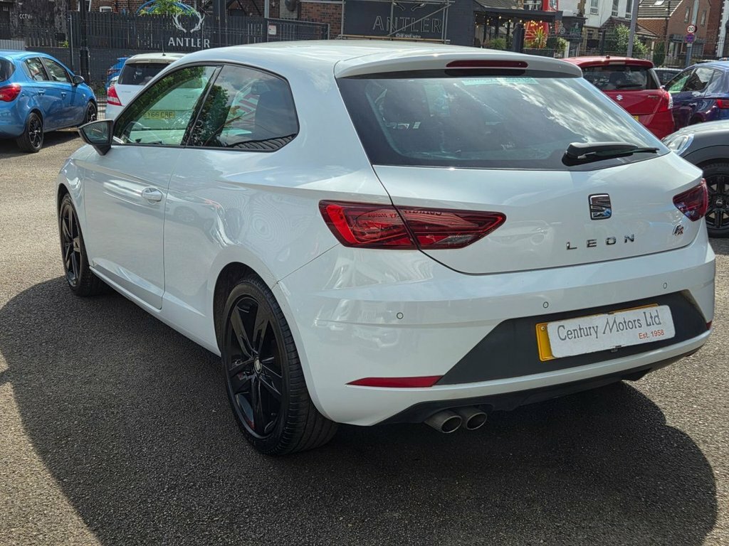 Seat Leon 1.4L Fr Technology White #4