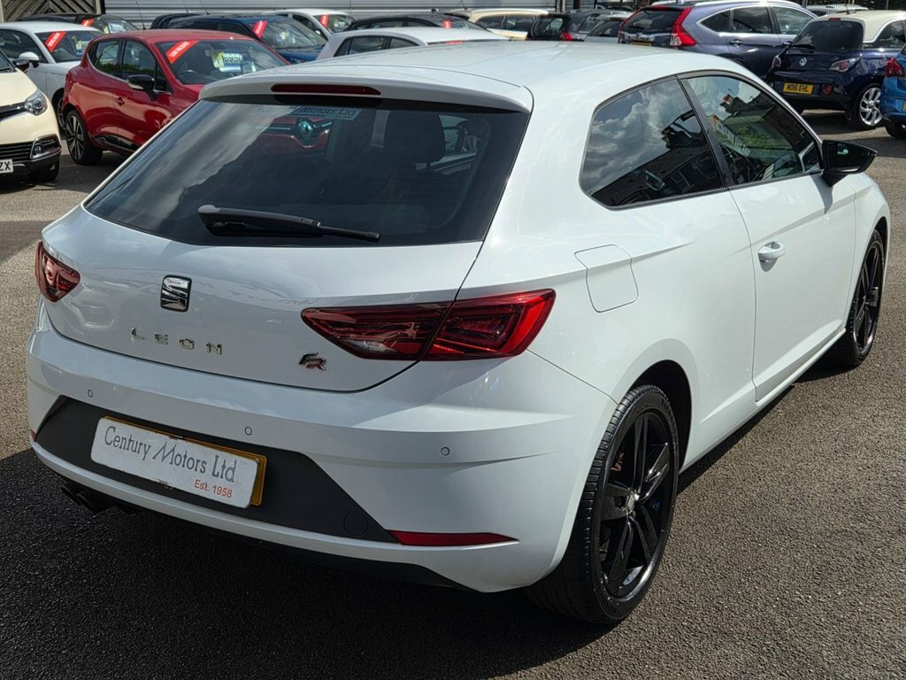 Seat Leon 1.4L Fr Technology White #6