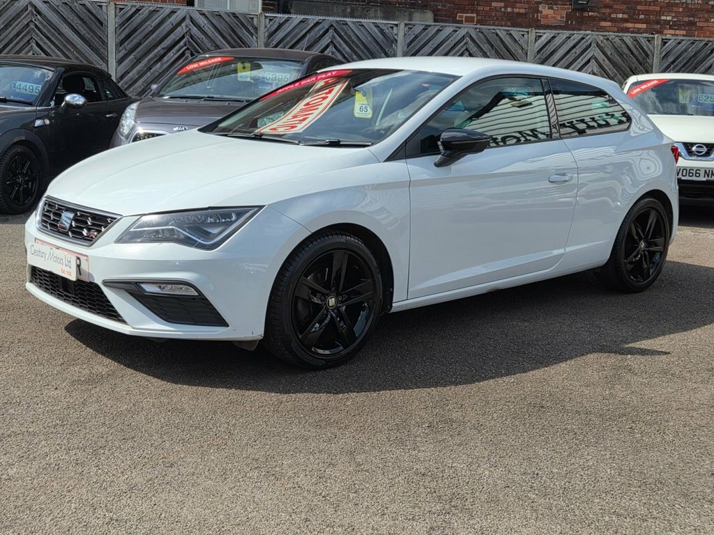 Seat Leon 1.4L Fr Technology White #2