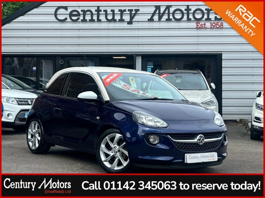Vauxhall Adam 1L Slam Blue