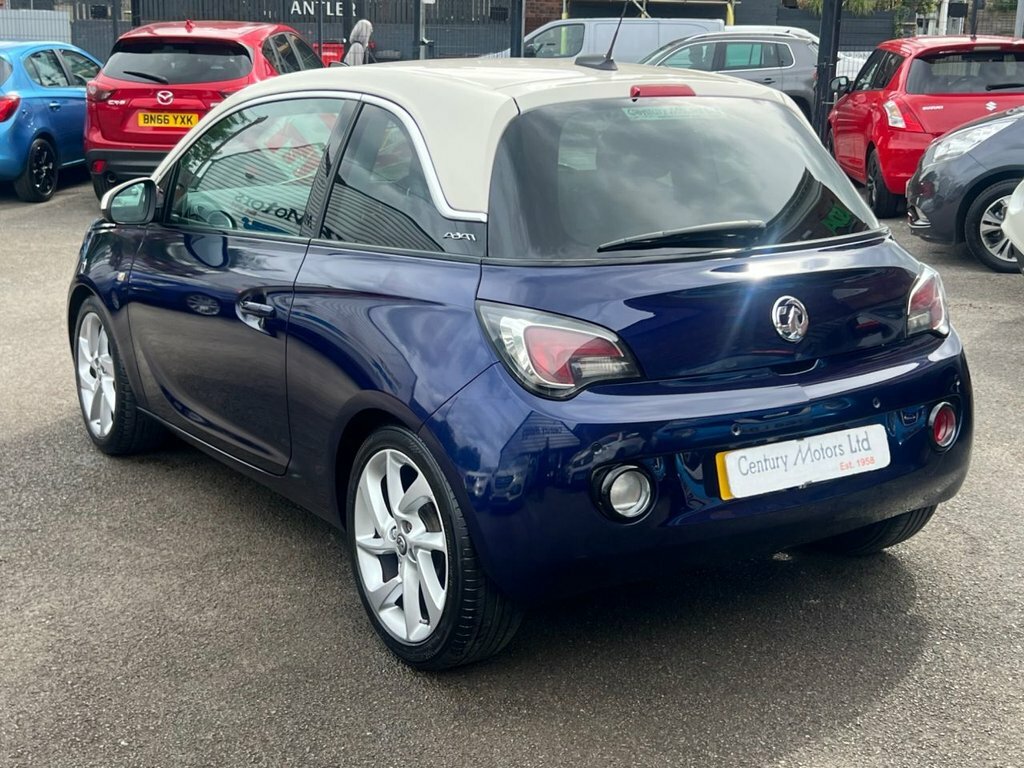 Vauxhall Adam 1L Slam MD16EHL Blue #4