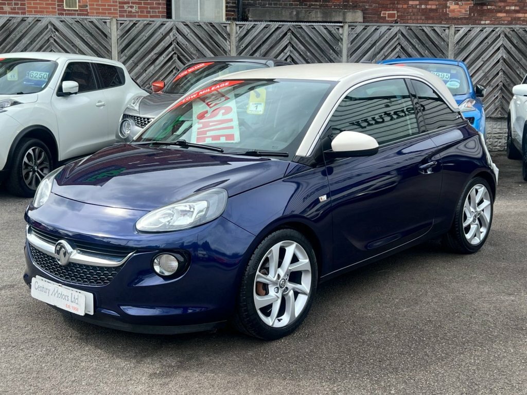 Vauxhall Adam 1L Slam MD16EHL Blue #2