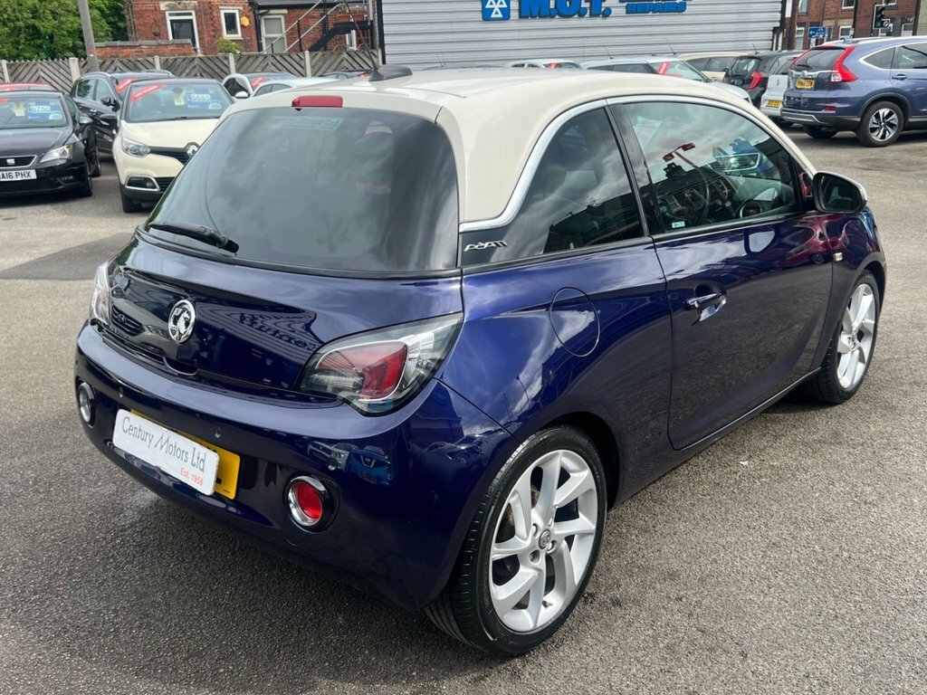 Vauxhall Adam 1L Slam MD16EHL Blue #6
