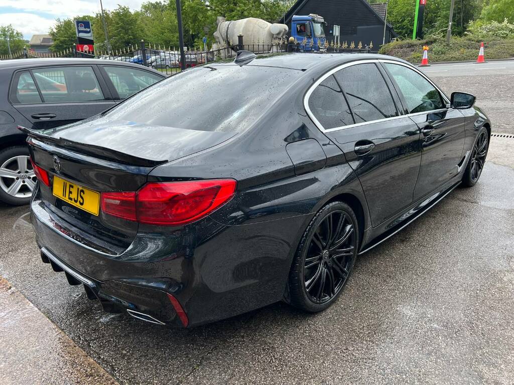 BMW 5 Series 520I M Sport  Black #6
