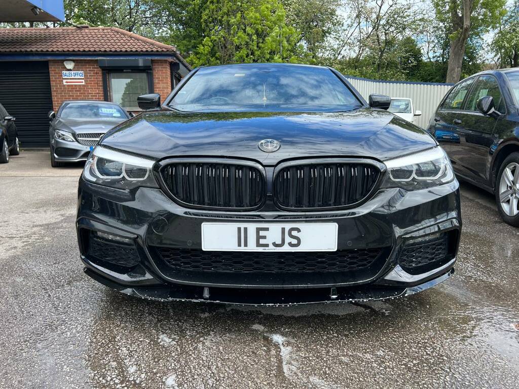 BMW 5 Series 520I M Sport  Black #2