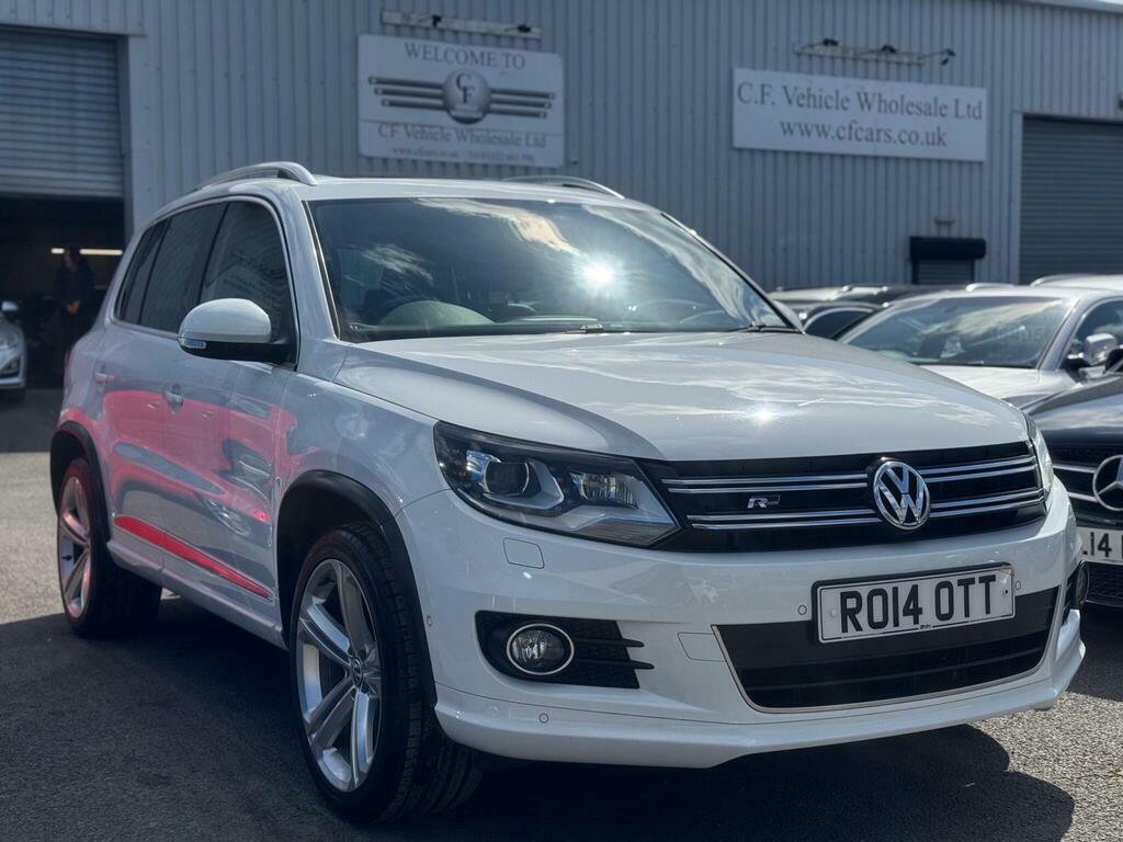 Volkswagen Tiguan 2.0 Tdi Bluemotion Tech R-line Dsg 4Wd Euro 5 S S White