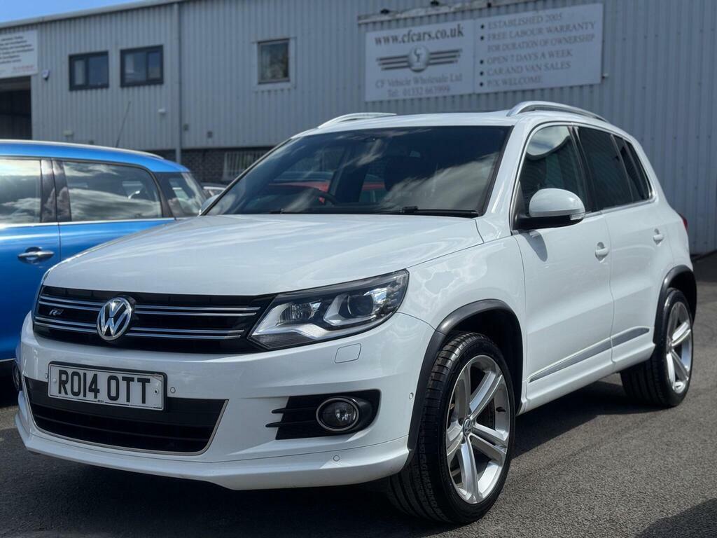 Volkswagen Tiguan 2.0 Tdi Bluemotion Tech R-line Dsg 4Wd Euro 5 S S RO14OTT White #2