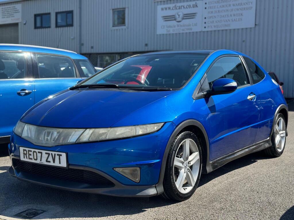 Honda Civic 1.8 I-vtec Type S Gt I-shift Blue #2