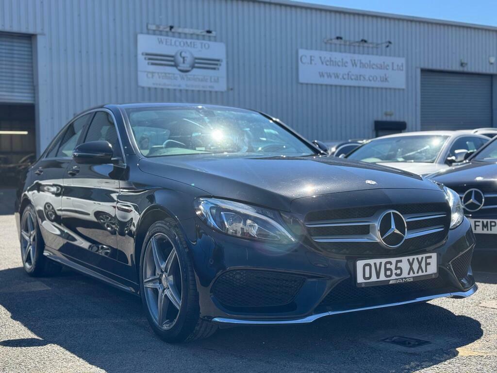 Mercedes-Benz C Class 2.1 C220d Amg Line 7G-tronic Euro 6 S S Black