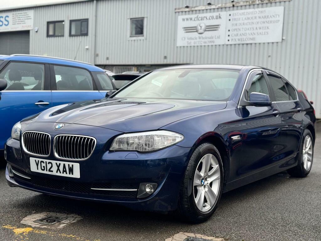 BMW 5 Series 2.0 520D Ed Blueperformance Efficientdynamics Salo YG12XAW Blue #2