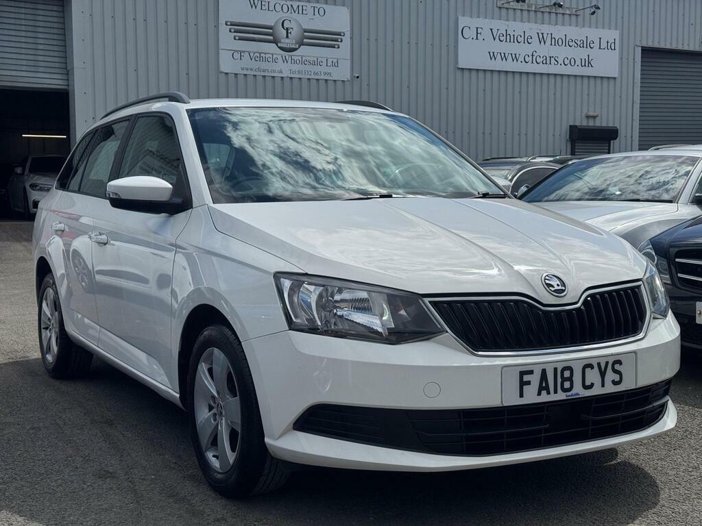 Skoda Fabia 1.0 Tsi Se Euro 6 S S White