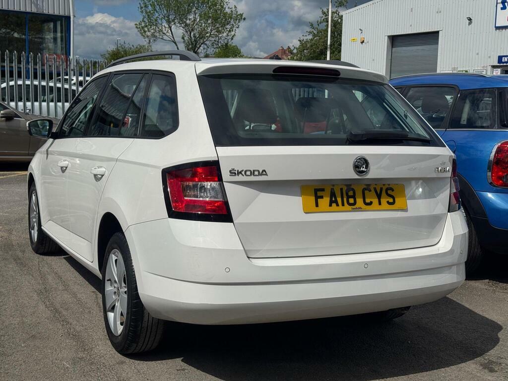Skoda Fabia 1.0 Tsi Se Euro 6 S S FA18CYS White #3