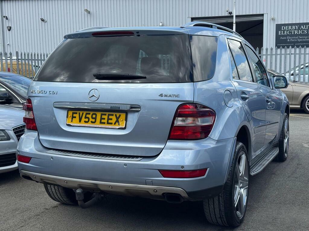 Mercedes-Benz M Class 3.0 Ml350 Cdi V6 Blueefficiency Sport Tiptronic 4W FV59EEX Blue #4