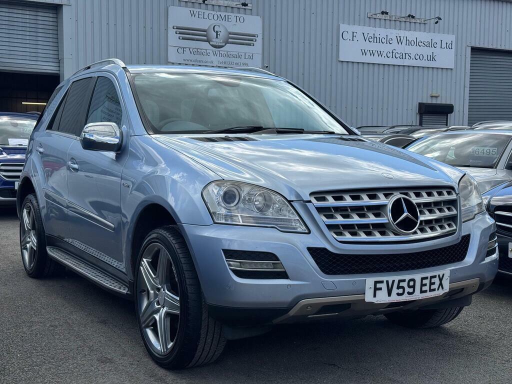 Mercedes-Benz M Class 3.0 Ml350 Cdi V6 Blueefficiency Sport Tiptronic 4W Blue